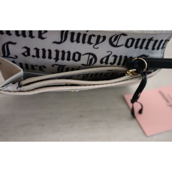 Juicy Couture Women's Liquorice Black Precious Moments Elongated Bifold Wallet - Picture 4 of 5